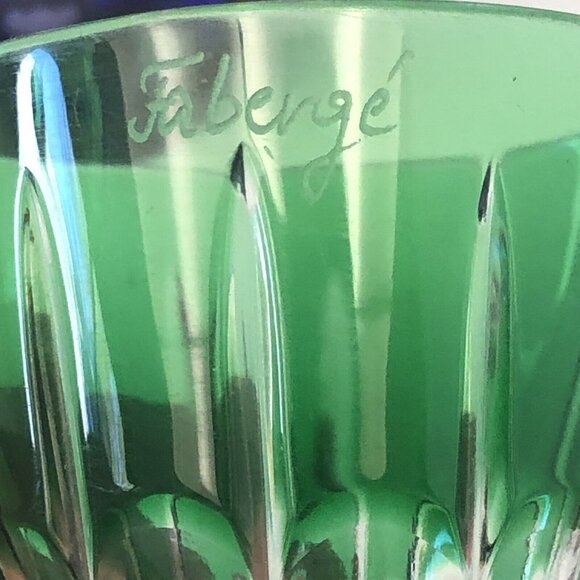 FABERGE CRYSTAL NA ZDOROVYE VODKA SHOT GLASS SET 3 in Set - Picture 8 of 11